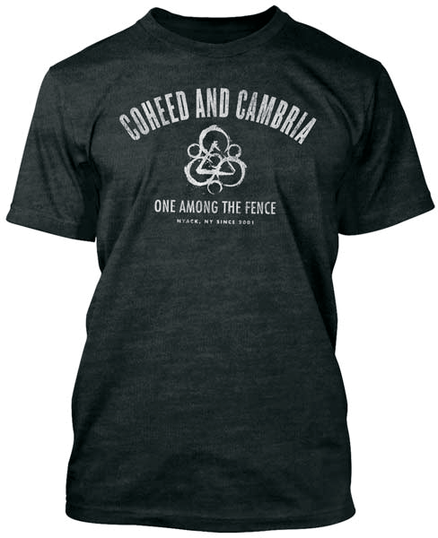 One among the fence Black Tshirt by Coheed And Cambria