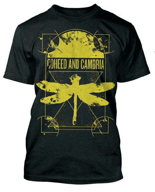 Disect Black Tshirt by Coheed And Cambria