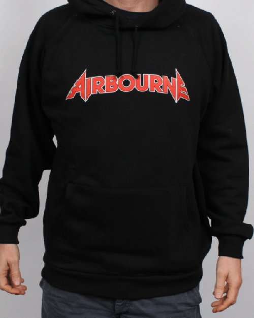 logo Black Hoodie by Airbourne
