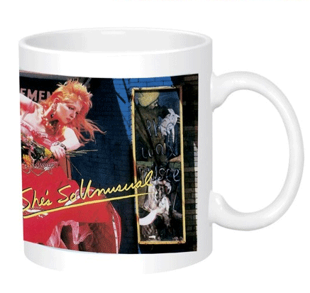 She's So Unusual White Coffee Mug by Cyndi Lauper