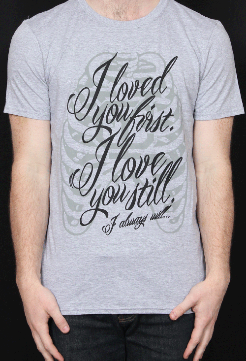 Ribcage Grey Tshirt by Yellowcard