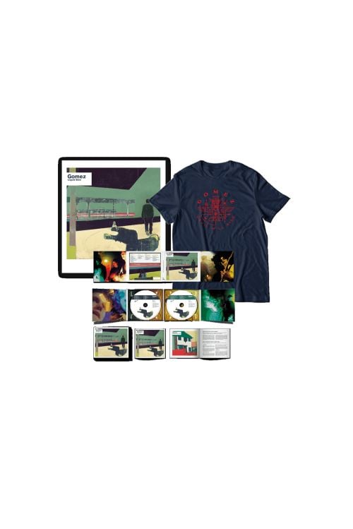 Liquid Skin 20th Anniversary Edition: 2 CD, T-Shirt & Limited Edition Print Bundle by Gomez