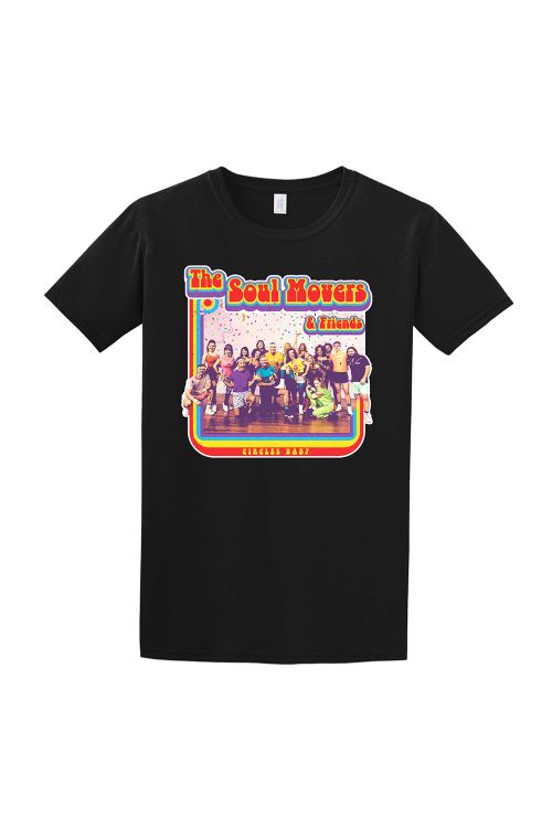 Circle Baby Black Tshirt by The Soul Movers
