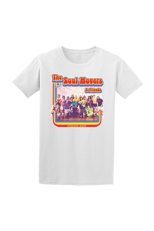 Circle Baby White Tshirt by The Soul Movers