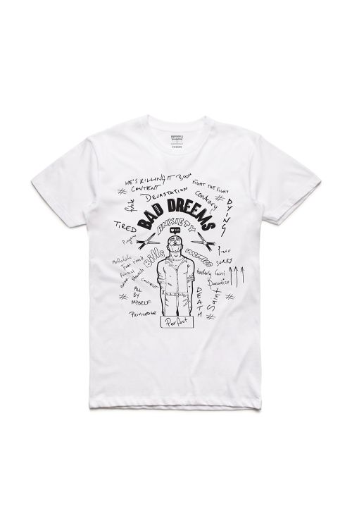 Bad Dreems White Tshirt by Bad Dreems