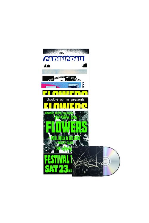Icehouse Plays Flowers CD/ Poster Set Bundle by Icehouse