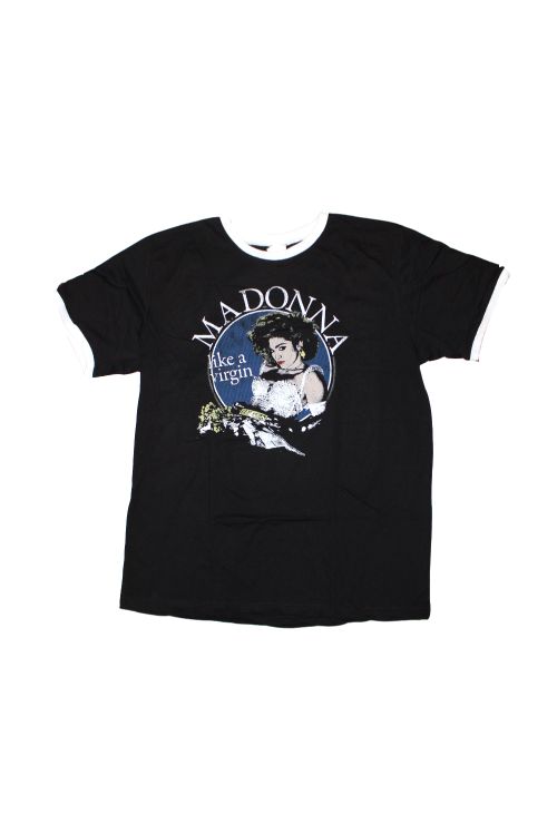 Like A Virgin Black Tshirt by Madonna
