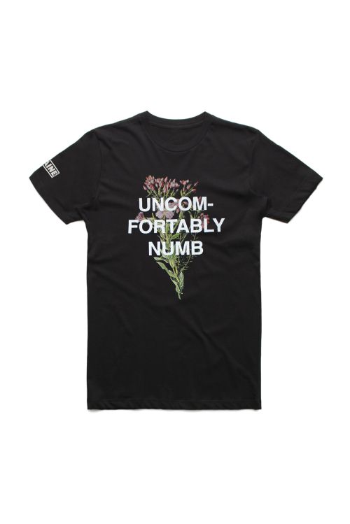 Comfortably Numb Black Tshirt by The Maine