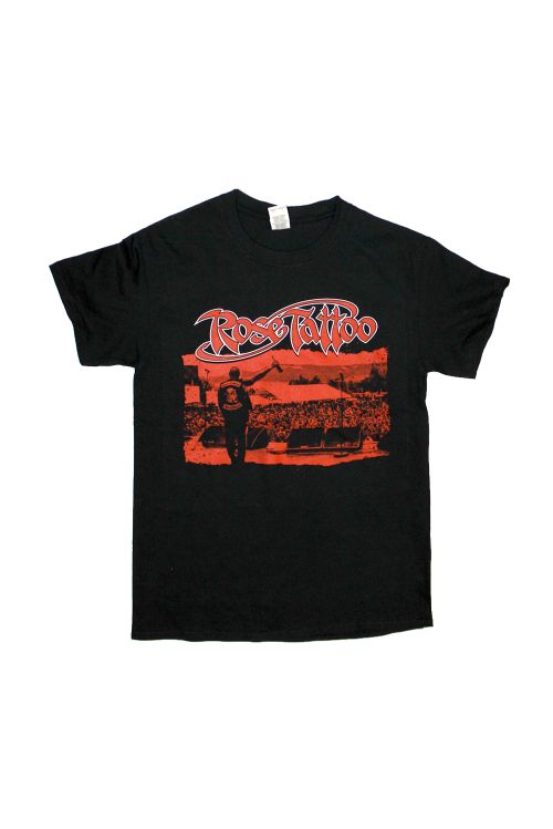 Blood Brothers 2018 World Tour Black Tshirt w/dateback by Rose Tattoo