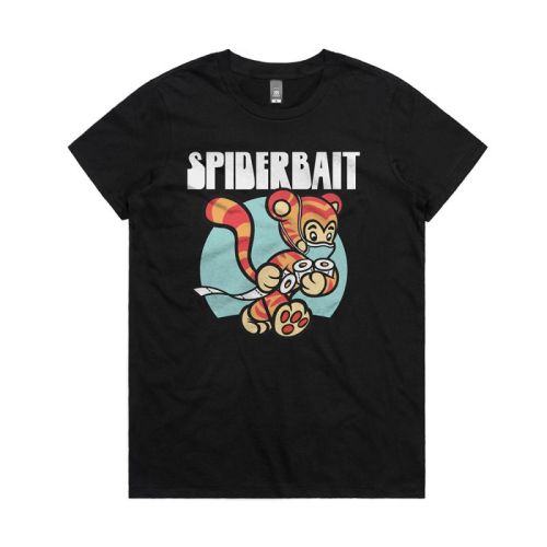 Covid-19 Tiger Kids Tshirt by Spiderbait