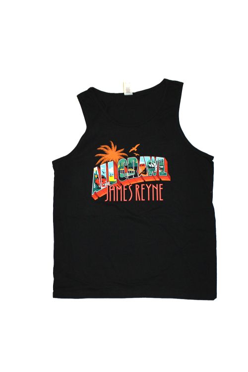 All Crawl Black Singlet by James Reyne