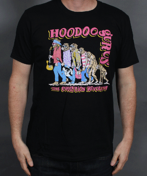 Evolution Black Tshirt by Hoodoo Gurus