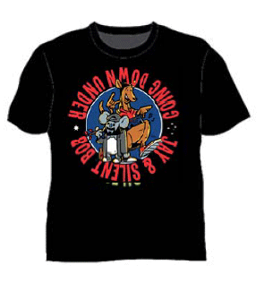 Down Under Tour Black Tshirt by Jay & Silent Bob