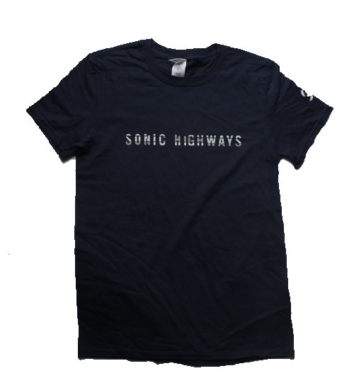 Sonic Highway Blue Tshirt by Foo Fighters