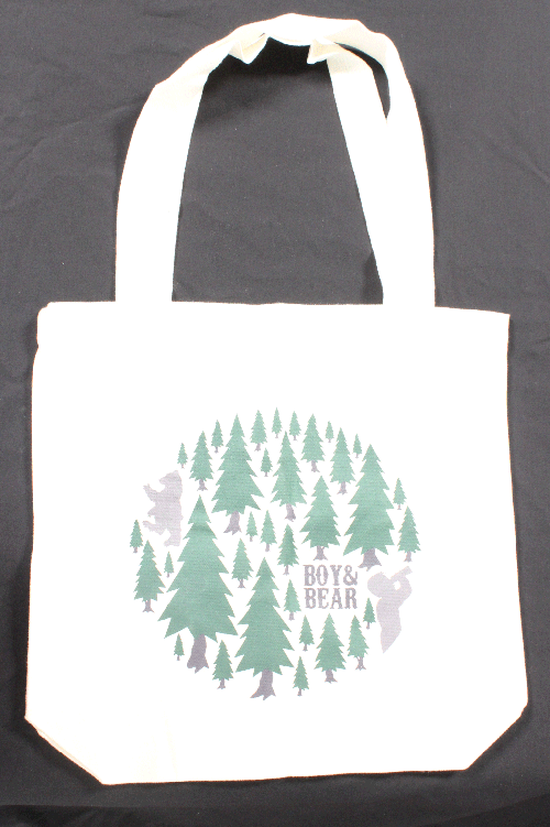 Bear In The Woods Tote Bag by Boy and Bear
