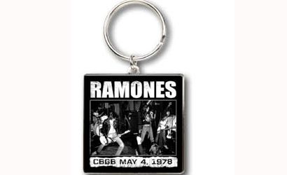 Metal Keyring by The Ramones