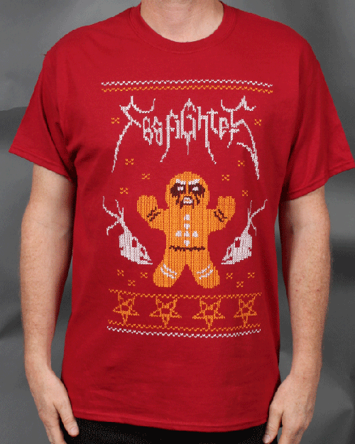 Ginger Metal Tshirt (Cardinal Red) by Foo Fighters