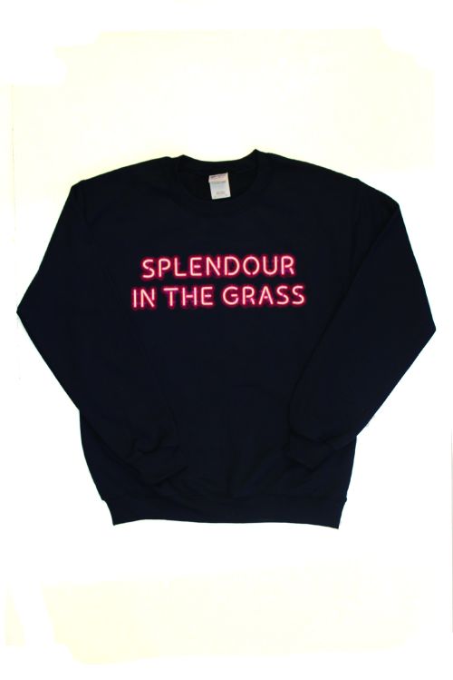 Neon Logo Navy Sweatshirt by Splendour In The Grass