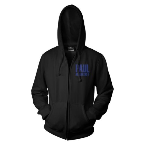 Sideways Black Zip Hood One On One World Tour 2017 by Paul McCartney