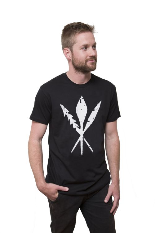 Logo Black Tshirt by A.B. Original