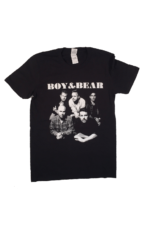 Limit Of Love Tour 2016 Black Tshirt by Boy and Bear
