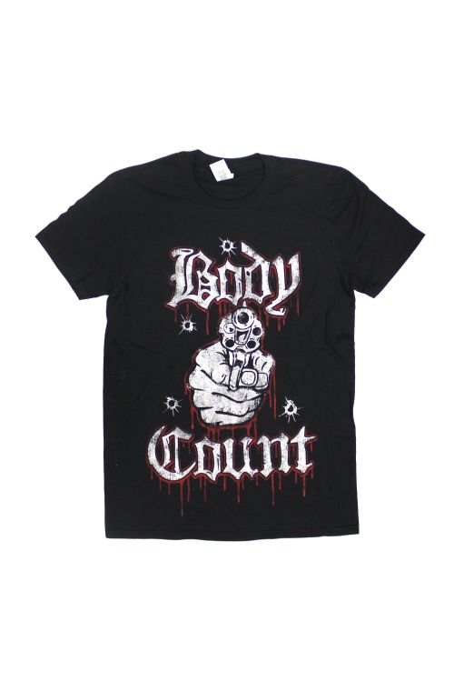 Talk Shit Get Shot Black Tshirt by Body Count