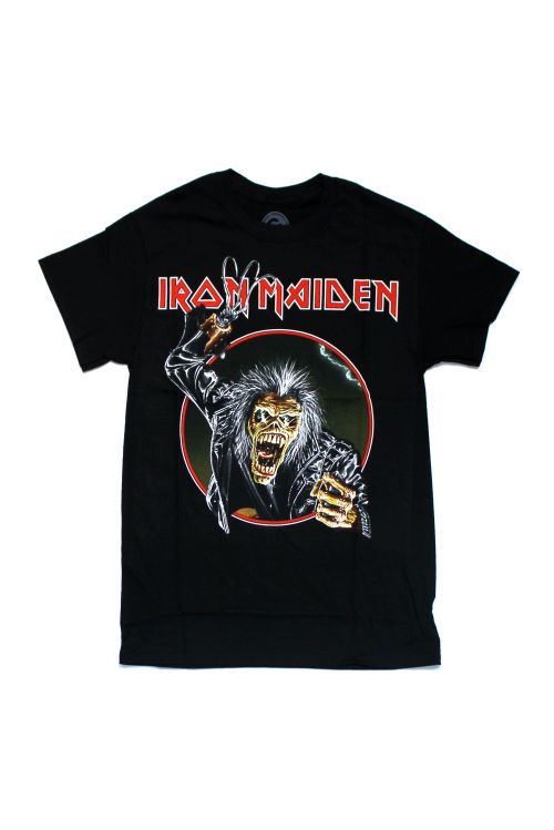 Eddie Hook Black Tshirt by Iron Maiden