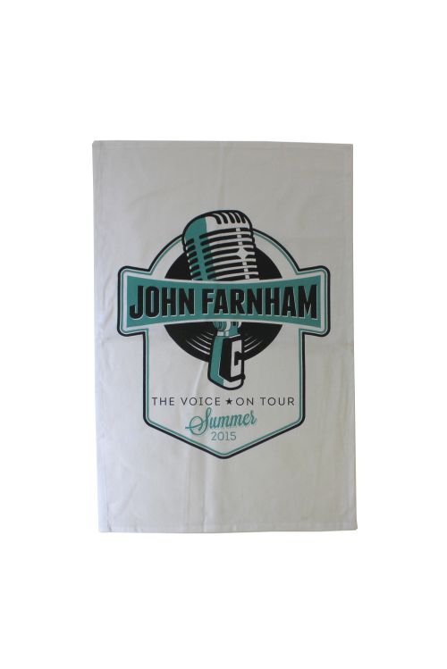 The Voice Tea Towel by John Farnham