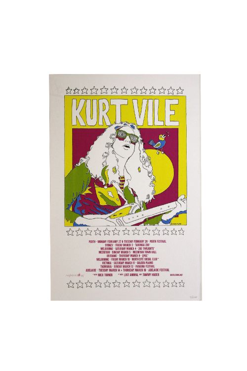 Tour Poster by Kurt Vile