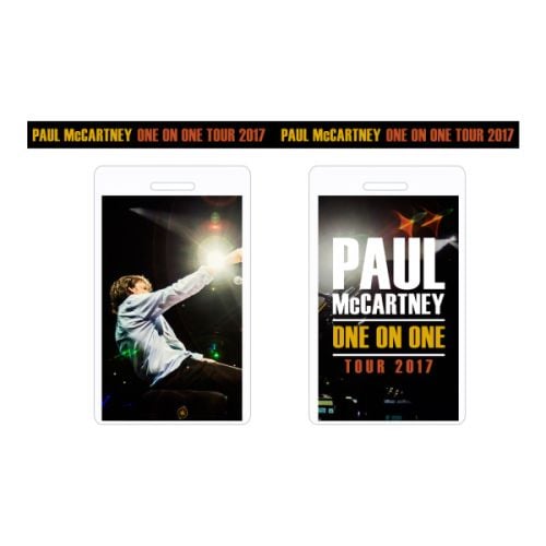 Laminate/Lanyard Souvenir One On One World Tour 2017 by Paul McCartney