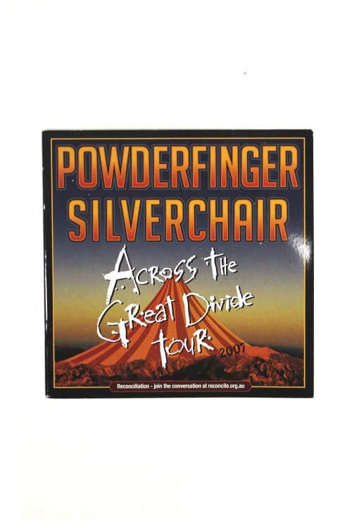 Tour Program Across The Great Divide by Powderfinger