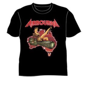Pinup Black Tour 2017 Tshirt by Airbourne