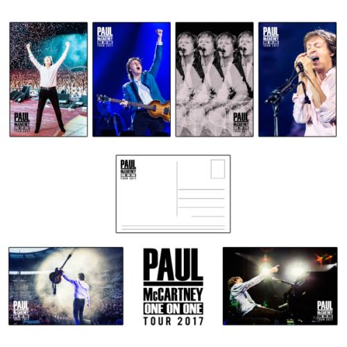 Postcard Set One On One World Tour 2017 by Paul McCartney