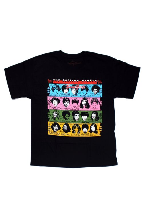 Some Girls Black Tshirt by The Rolling Stones