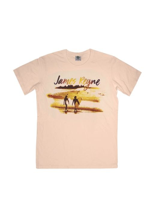 Sunset Natural Tshirt by James Reyne