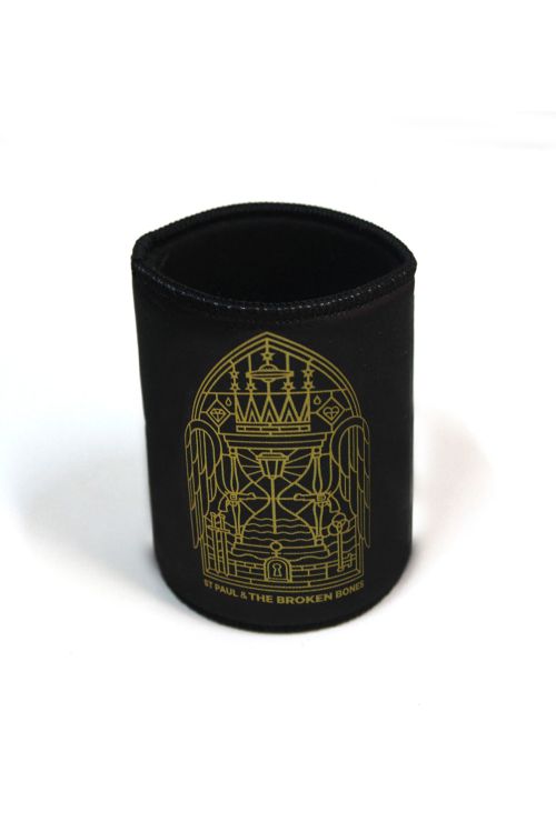 Stained Glass Black Stubby/Can Cooler by St. Paul & The Broken Bones