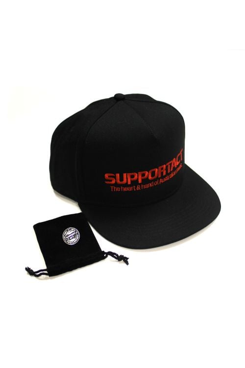 Cap and Lapel Pin Bundle Pack by Support Act